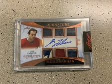 2020-21 Superlative Collection Signature Memorabilia Guy LaFleur Bronze / 20