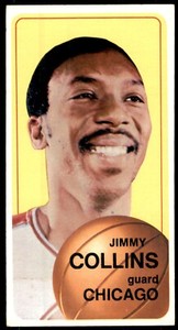 1970-71 Topps Basketball Jimmy Collins (F) RC Chicago Bulls #157