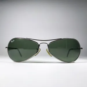 RAY-BAN © RB 3253 005. RARE Sunglasses Pilot. Frame 90-s. Made in Italy - Picture 1 of 15