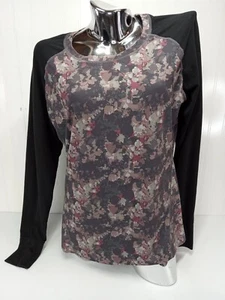 Wandert HOTTIES LARGE Langarm Oberteil Shirt Blumen gebraucht - Bild 1 von 4