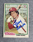 Philadelphia Phillies  Larry Bowa Autograph 1978 Topps 68 Trading Card