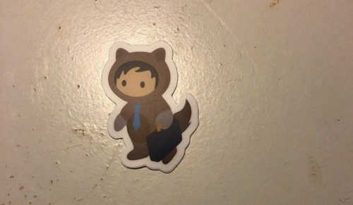 EXCLUSIVE Salesforce Business Astro w/ Suitcase Sticker | eBay