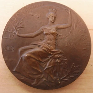 MEDAILLE - EXPOSITION DE PARIS 1900 - Imagen 1 de 3