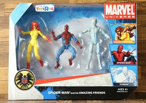 Marvel Universe Spider-Man & Friends Iceman Firestar Toys'R'Us 2009 exclusivo - Imagen 1 de 8