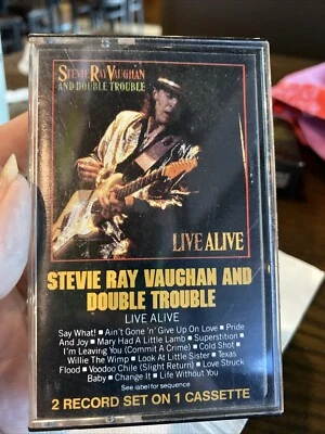 Live Alive by Stevie Ray Vaughan/Stevie Ray Vaughan & Double Trouble (Cassette) - Image 1 of 4