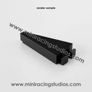 4 x Medio Borde Interior Negro para Curva Interior R1 NINCO en 3D con textura. - Imagen 1 de 10