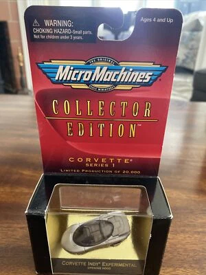 1998 Micro Machines "Collector Edition" Corvette Indy Experimental Silver #13 - Image 1 of 3