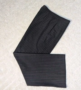 Pantalones de vestir para mujer Body By Victoria Bridget Fit gris oscuro a rayas, 14 - Imagen 1 de 12
