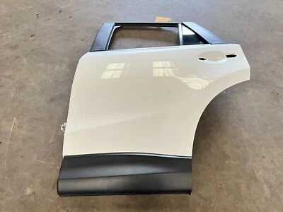 13-16 MAZDA CX-5 REAR LEFT DRIVER SIDE EXTERIOR DOOR SHELL WHITE, OEM LOT3565 - Image 1 of 4