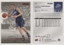 2008-09 Skybox Ruby /50 Andrei Kirilenko #162
