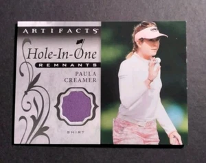 2021 Upper Deck Artifacts - Hole-in-One Remnants #OR-PC Paula Creamer (MEM) - Picture 1 of 2