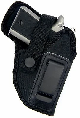 Right Hand Dual Function Inside Outside Pants Holster for SMALL AUTOS - Choose - Image 1 of 4