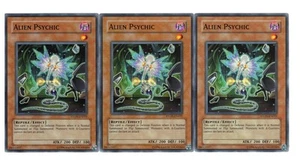 Yugioh- 3X Alien Psychic - Common - Unlimited - STON-EN031 - Near Mint - Picture 1 of 1