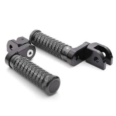 Black POLE 1 inch Riser Front Foot Pegs For Multistrada 950 / S 17 18 19 - Изображение 1 из 4