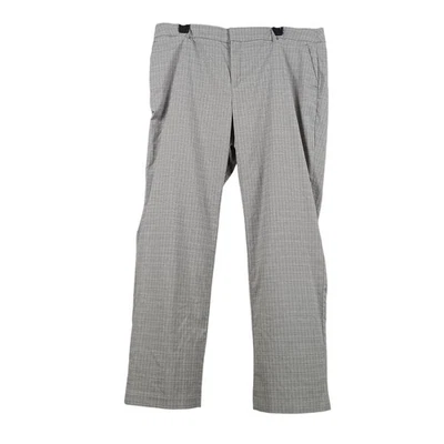 Pantalones informales para mujer Nine West Barely Bootcut gris a cuadros carrera negocios Foto 1 de 4
