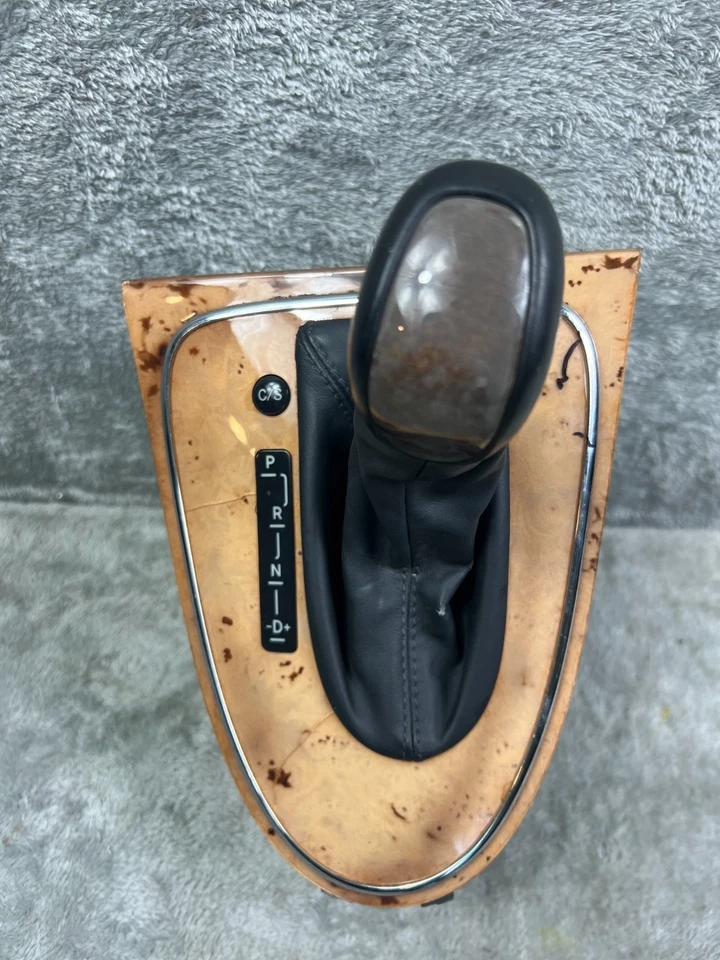 Palanca de cambios de piso Mercedes W211 E320 E350 E550 2003-2009 A2112674624 OEM madera Foto 1 de 4