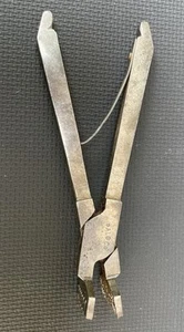 VINTAGE PALO CO TONGS BROACHING PLIERS WATCHMAKER / JEWELER TOOL - RARE - FRANCE - Picture 1 of 5