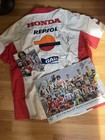 Autogramme Unterschriften Signaturen MotoGP Konvolut Nicky Hayden + Simoncelli 