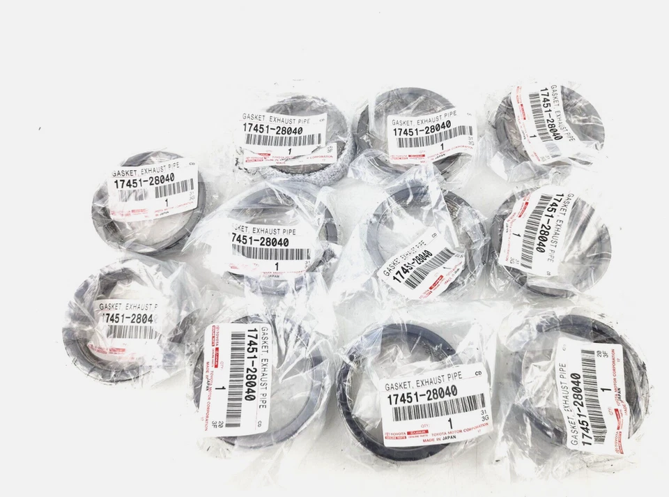 Tubo de escape de junta genuina Toyota 17451-28040 10 piezas para Toyota/Lexus 2006-2023 Foto 1 de 1