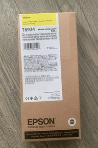 Sealed Epson T6924 Genuine Yellow Ink Cartridge 110ml New in Box Factory Sealed - Picture 1 of 7