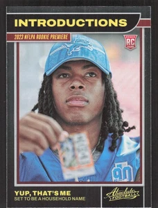 2023 Panini Absolute #4 Yup, That's Me Introductions - Picture 1 of 2