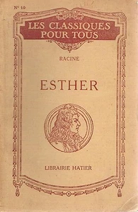RACINE ESTHER Librairie Hatier - Bild 1 von 1