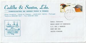 2004 Portugal cover sent from Neiva to Swanley, Kent UK
