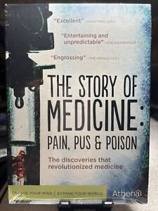 Historia medycyny: ból, ropa i trucizna (DVD, 2013)*Fabrycznie nowa*Zapieczętowana*
