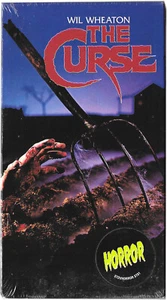 The Curse  - Factory Sealed VHS (Rare OOP) - Polygram watermark & Logo - Picture 1 of 2