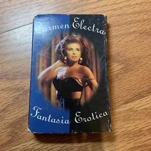 Carmen Electra "Fantasia Erotica" 1992 Cassette Tape - Picture 1 of 4