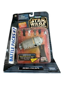 1996 Micro Machines Star Wars Action Fleet Battle Packs #7 - Droid Escape - Picture 1 of 2