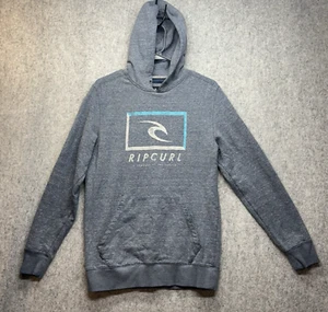Rip Curl A Product of the Search Gray Hoodie Size S Missing String Front Pocket - Picture 1 of 10