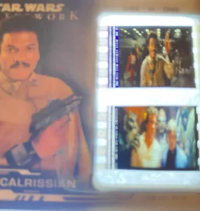 STAR WARS 2019 TOPPS MASTERWORK FC-LC6 FILM CEL INSERT RELIC LANDO CALRISSIAN V3 - Picture 1 of 3