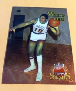 1996 Topps NBA Stars Finest Chrome Parallel Willis Reed #137 - Picture 1 of 2