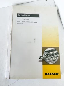 Kaeser Mobilair ASD T Screw Compressor Service Manual Sigma Control 2 Tri V EL06 - Picture 1 of 10