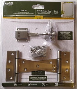 National Hardware N343-434 Edelstahl Tor Kit für Oberflächenanwendungen - Bild 1 von 9