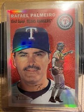 2003 Topps Heritage Baseball - Chrome #THC68 Rafael Palmeiro 147/554 Rangers 🔥