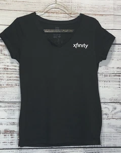 Xfinity Shirt Women S Black V-Neck Rip City Portland Trail Blazers District Tee - Picture 1 of 15