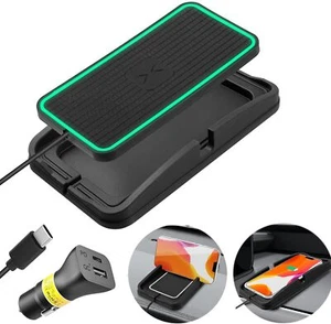 Wireless Charger Wireless car Charge Fast Charging pad 15W Wireless Phone - Picture 1 of 6