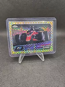 2024 Topps Cromo F1 Romano Stanek Oro Checker/50 TRIDENTE - Imagen 1 de 2