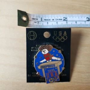1996 cpk olympikids women's gymnastics vault lapel pin USA - Picture 1 of 3