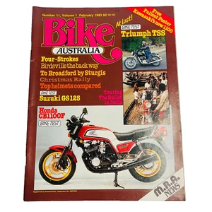 Bike Australia Magazine Issue No. 11 Vol. 1 February 1983 - Vintage Motorbikes - Picture 1 of 8