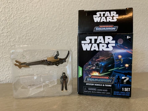 TUSKEN RAIDER & Nikto Speeder Bike from Star Wars Micro Galaxy Squadron Series 3 Cover
