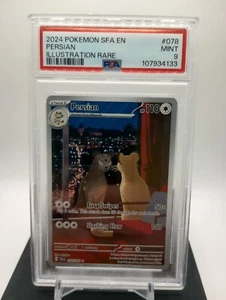 PSA 9 - Persian 078/064 Illustration Rare - 2024 Pokemon Shrouded Fable - Bild 1 von 1