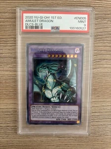 2020 You-Gi-Oh! 1st Edition Amulet Dragon EN005 Mint 9 - Picture 1 of 3