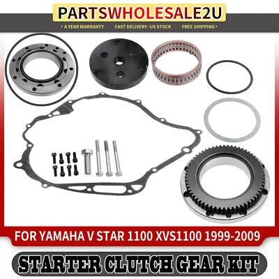 19x Kit de engranajes de embrague de arranque para Yamaha V Star 1100 1999 2000 2001 2002 2003-2009 Foto 1 de 4