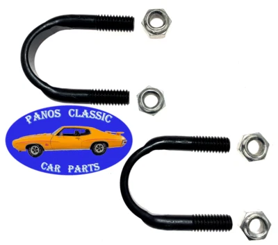 Juego de 2 pernos en U forjados de eje de transmisión GM para junta en U GR8 1-1,16" tapas de rodamiento 109 Foto 1 de 4