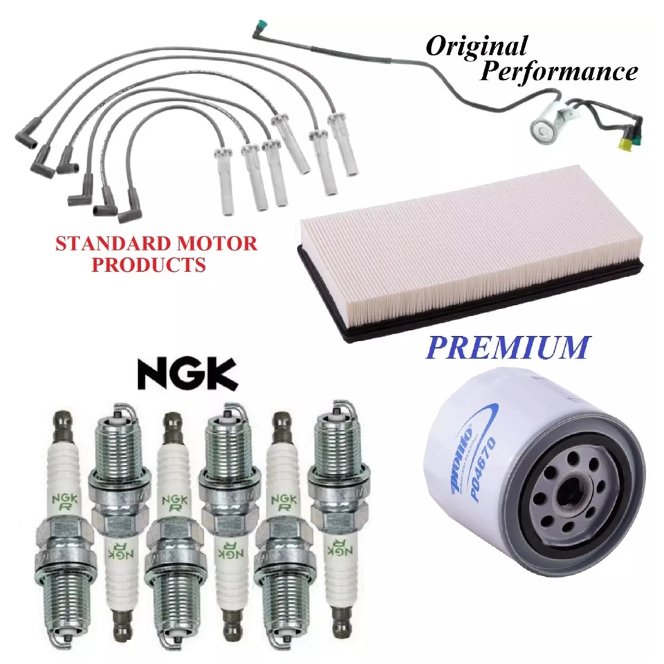 Kit de afinación filtros bujías para Chrysler Grand Voyager V6; 3,3 L 2000 Foto 1 de 1