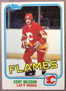 1981-82 Topps Hockey "Set Break" #24 Kent Nilsson Calgary Flames - Picture 1 of 1
