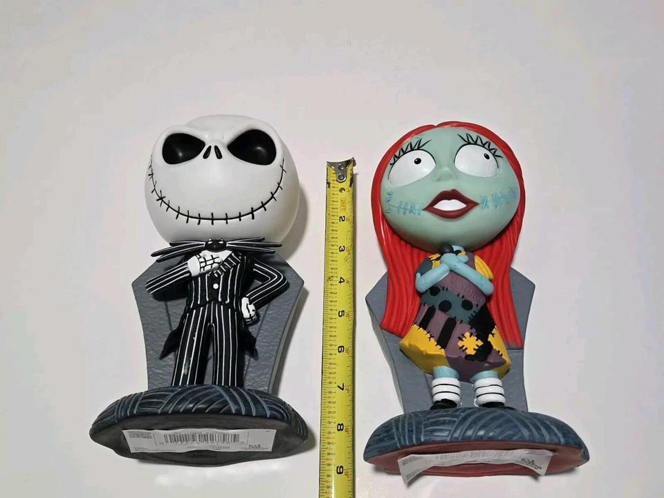 Disney Nightmare Before Christmas Jack Skellington 8.5 in Figural Coin Bank
